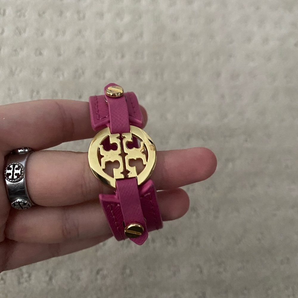 Tory Burch pair of bracelets